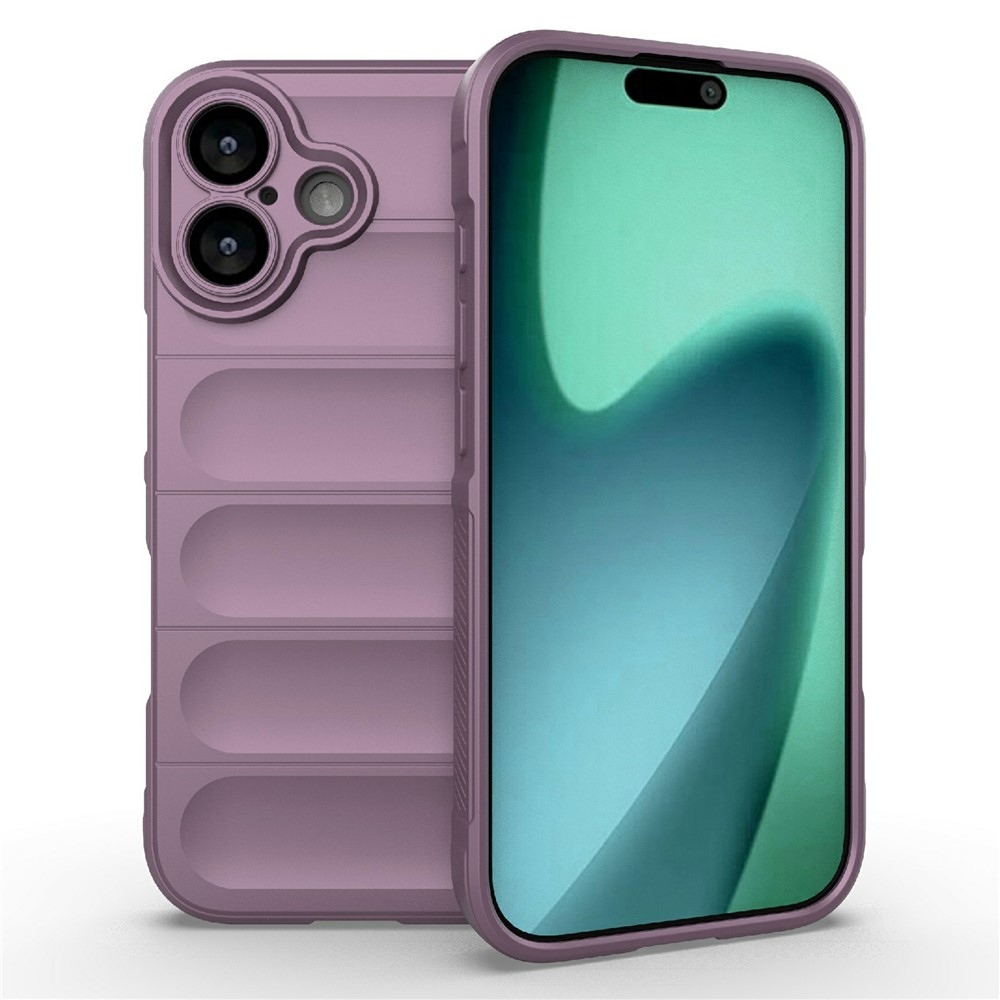 Rugg tartós zselés tok iPhone 17 készülékhez - világos lila