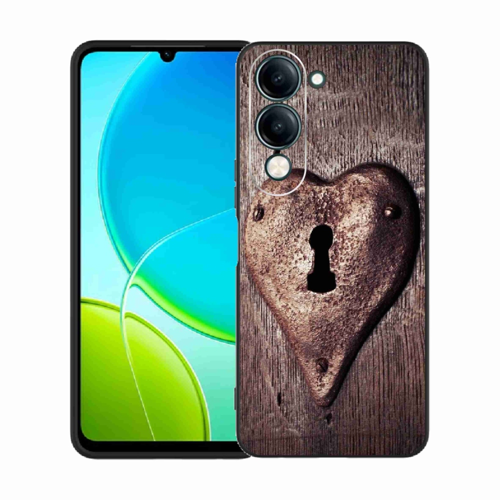 Gél borítás mmCase a Vivo Y29s 5G-hez - szív alakú zár
