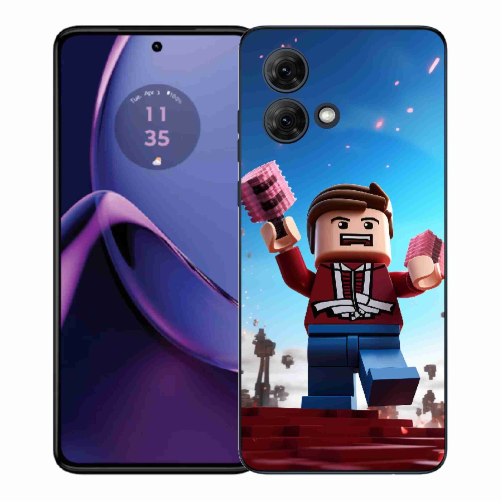 Gél védőburkolat mmCase a Motorola Moto G84 5G készülékhez - roblox 2
