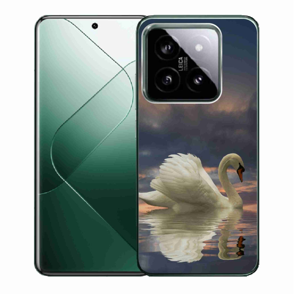 Gél borítás mmCase a Xiaomi 14-hez - hattyú