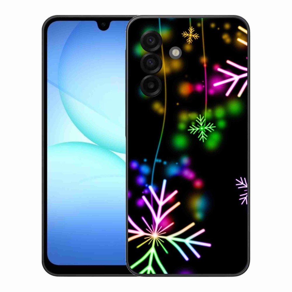 Zselés borítás mmCase Samsung Galaxy A17 4G/5G - színes pelyhekhez