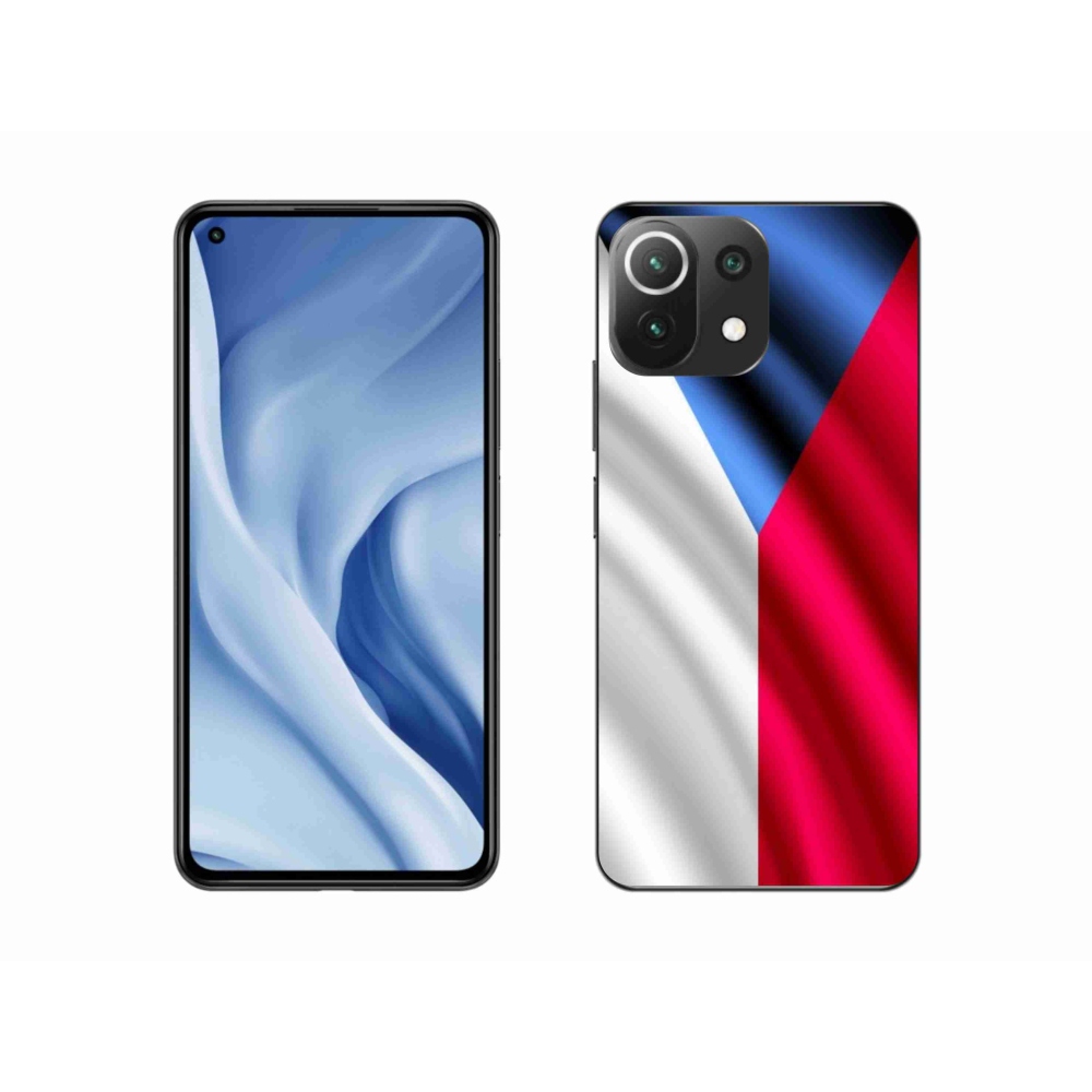 Gél borítás mmCase a Xiaomi 11 Lite 5G NE - cseh zászlóhoz