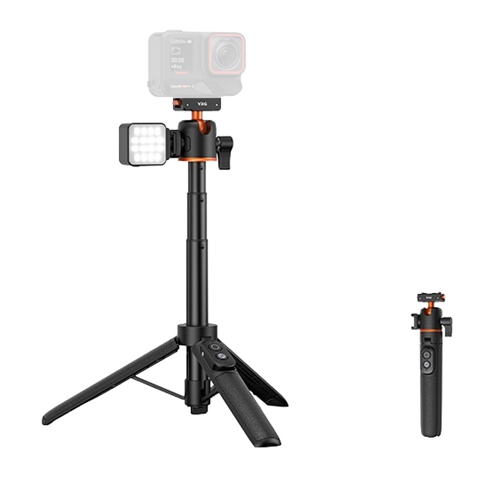 VRIG szelfibot állvánnyal és Bluetooth távirányítóval Insta360 X5 és Ace Pro 2 készülékekhez