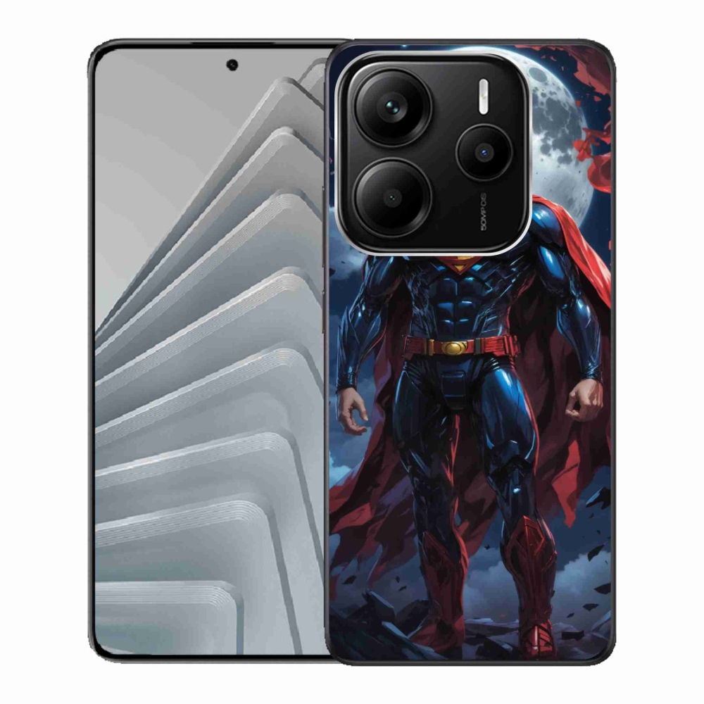 Gél borítás mmCase a Xiaomi Redmi Note 14 5G számára - superman