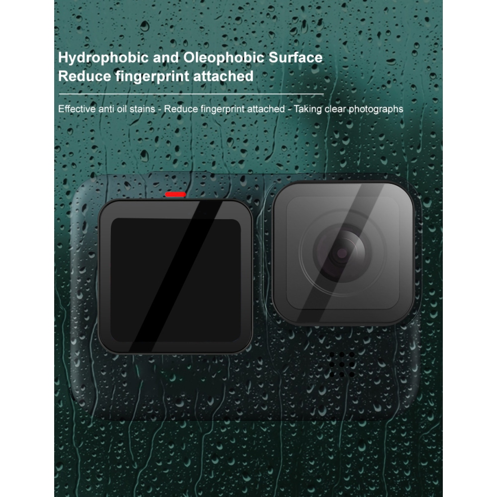 IMAK edzett üveg kijelzőhöz és lencséhez GoPro Hero 11 Black kamerához