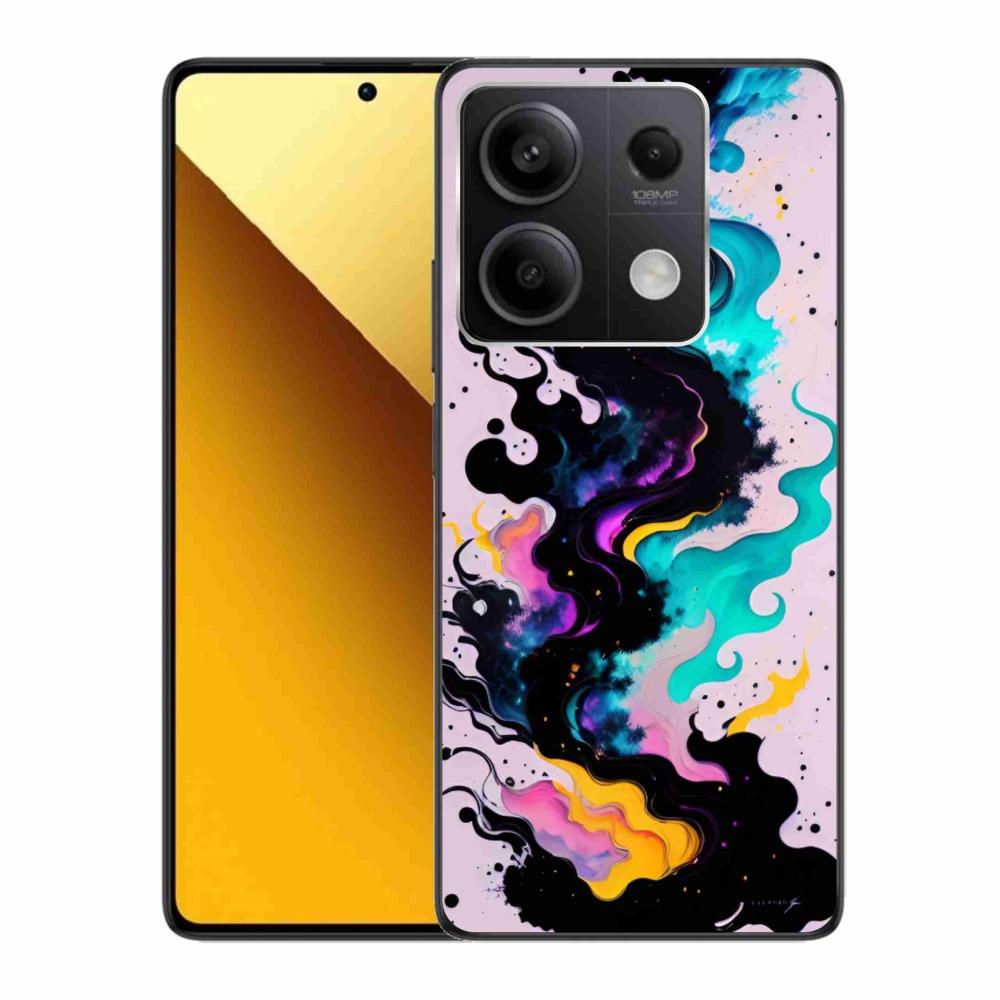 Gél borítás mmCase a Xiaomi Redmi Note 13 5G számára - absztrakt motívum 4