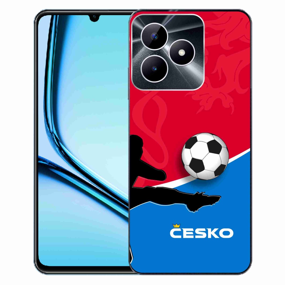 Gél borítás mmCase for Realme Note 50 - foci Csehország 2