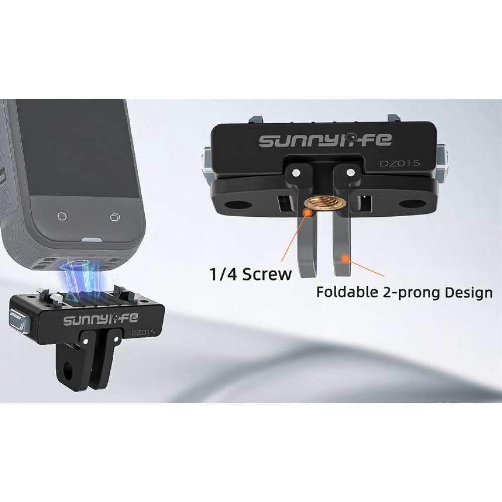 Sunnylife mágneses adapter Insta360 X5, X4 Air és Ace Pro 2 készülékekhez