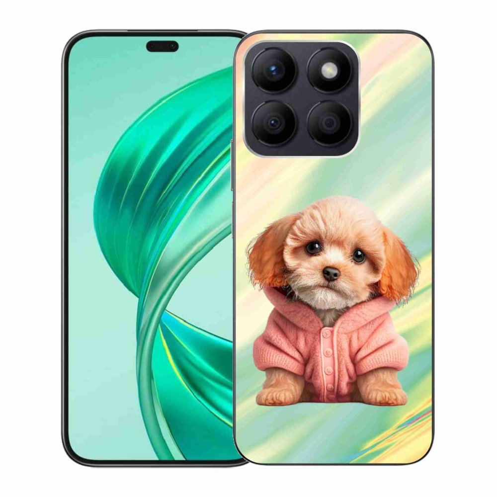 Zselés borítás mmCase a Honor X8b készülékhez - pulóveres kiskutya