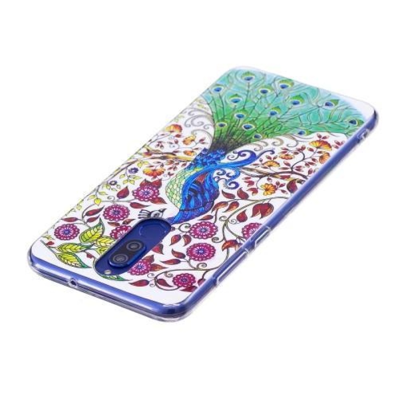 Lumin gél tok Huawei Mate 10 Lite készülékhez - páva