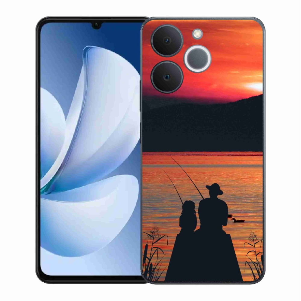 Zselés borítás mmCase a Realme Note 70T-hez - halászat 3