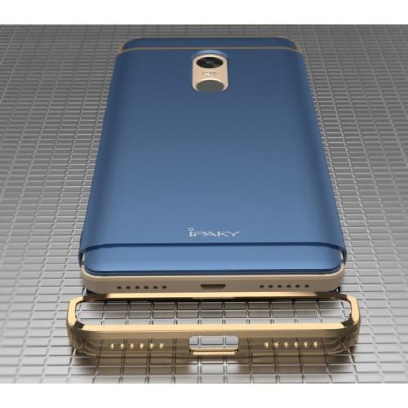 Luxus 3in1 borító a Xiaomi Redmi Note 4X készülékhez - ezüst színű