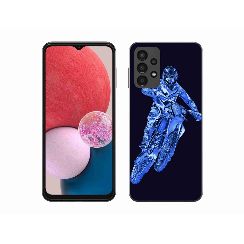 Zselés borítás mmCase Samsung Galaxy A13 4G - motocross 1