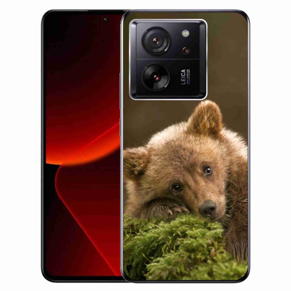 Gél borítás mmCase a Xiaomi 13T/13T Pro számára - medve