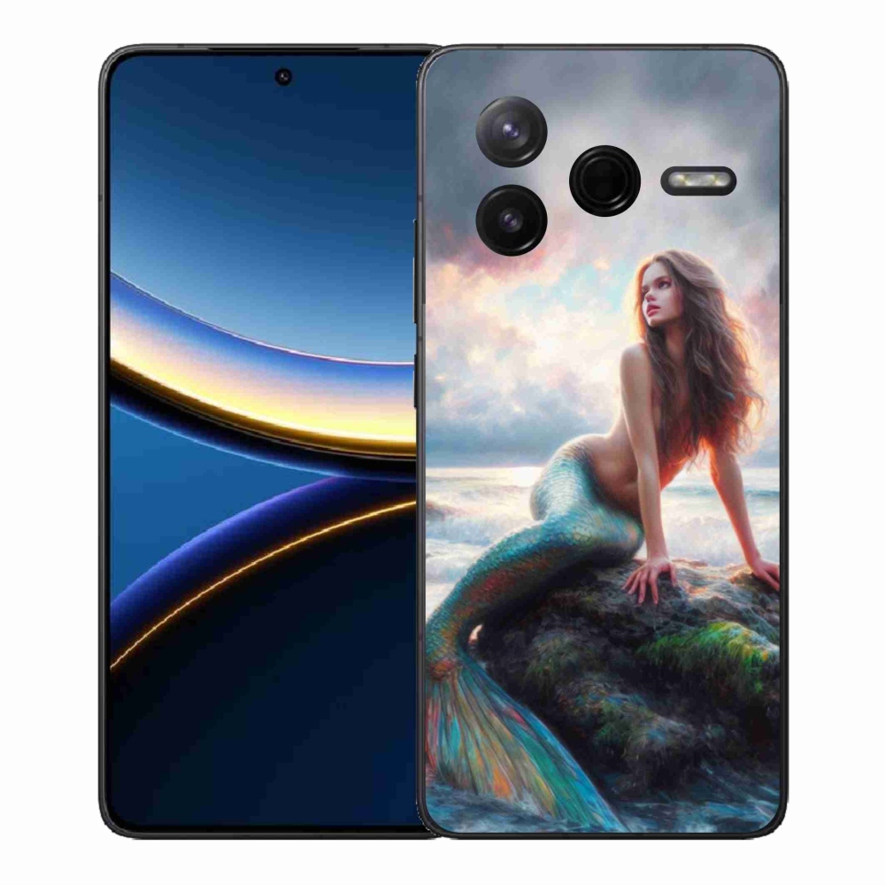 Gél borítás mmCase a Xiaomi Poco F7 Pro készülékhez - sellő