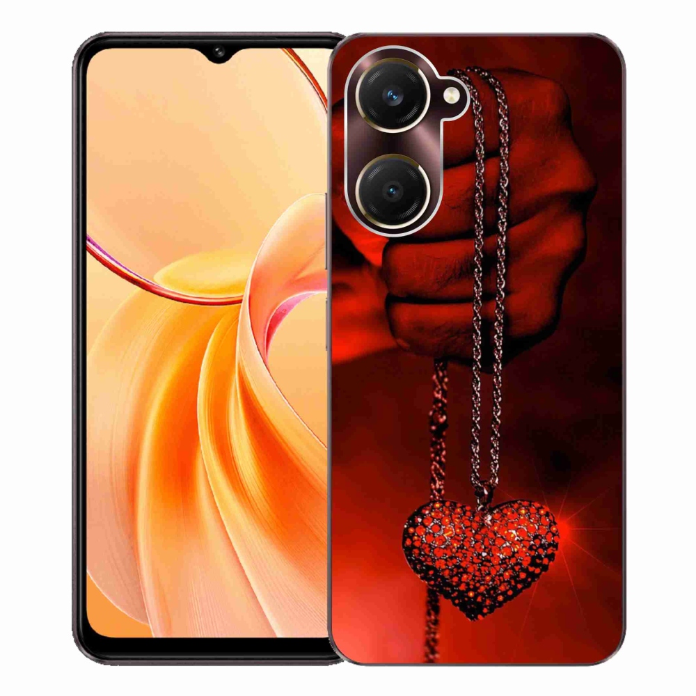 Gél borítás mmCase a Vivo Y28s 5G-hez - nyaklánc