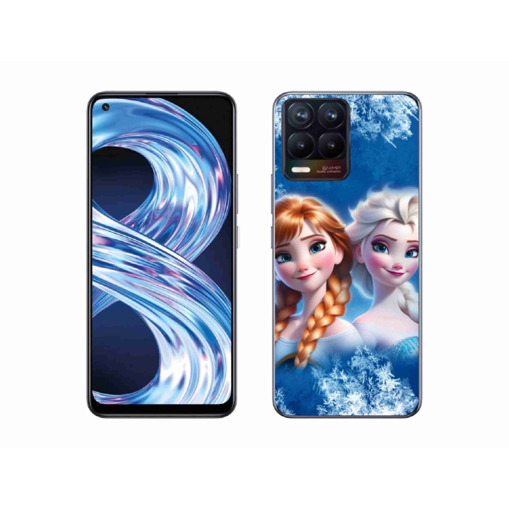 Gél borítás mmCase a Realme 8 4G-n - Ice Kingdom 2