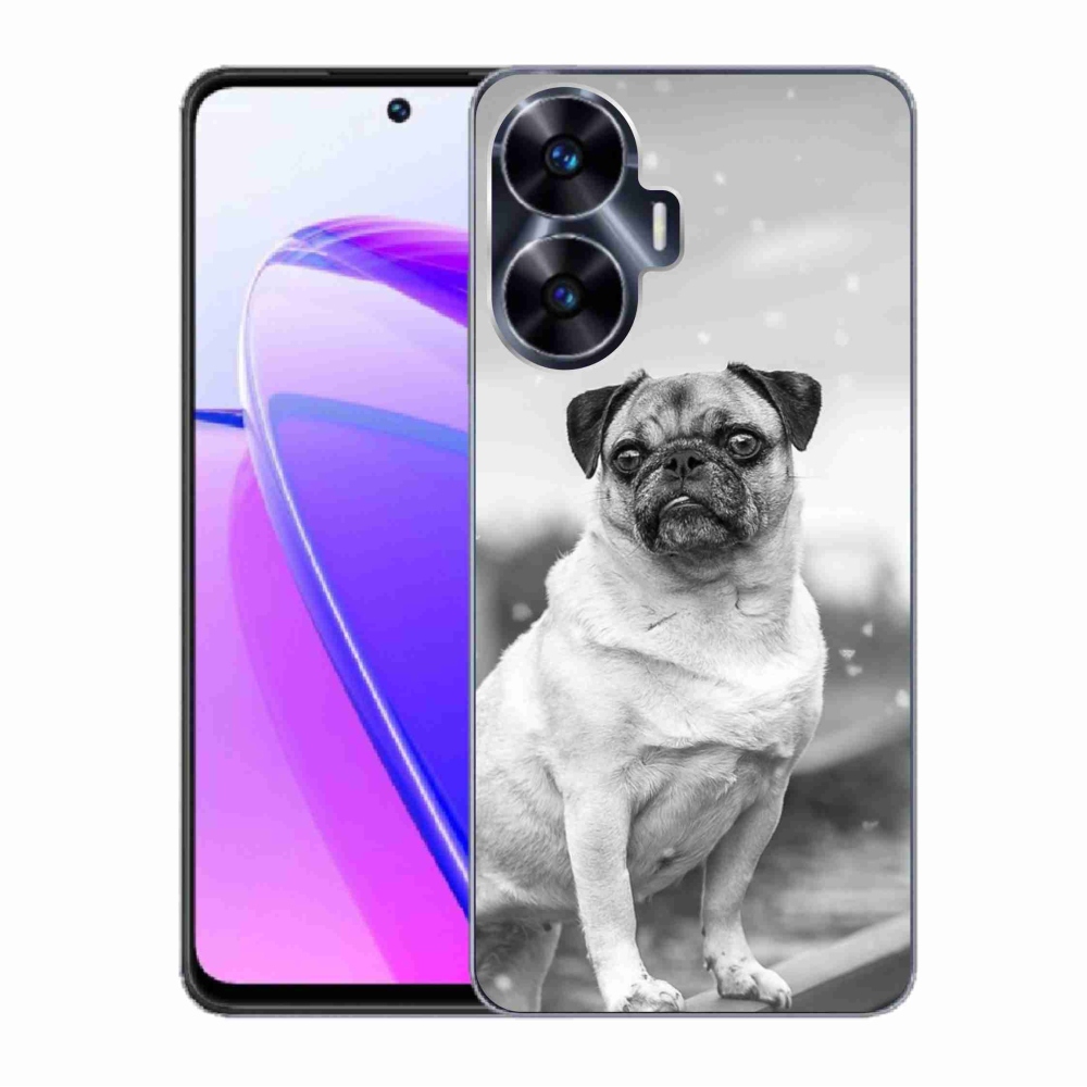 Gél tok mmCase a Realme C55 készülékhez - mopsz