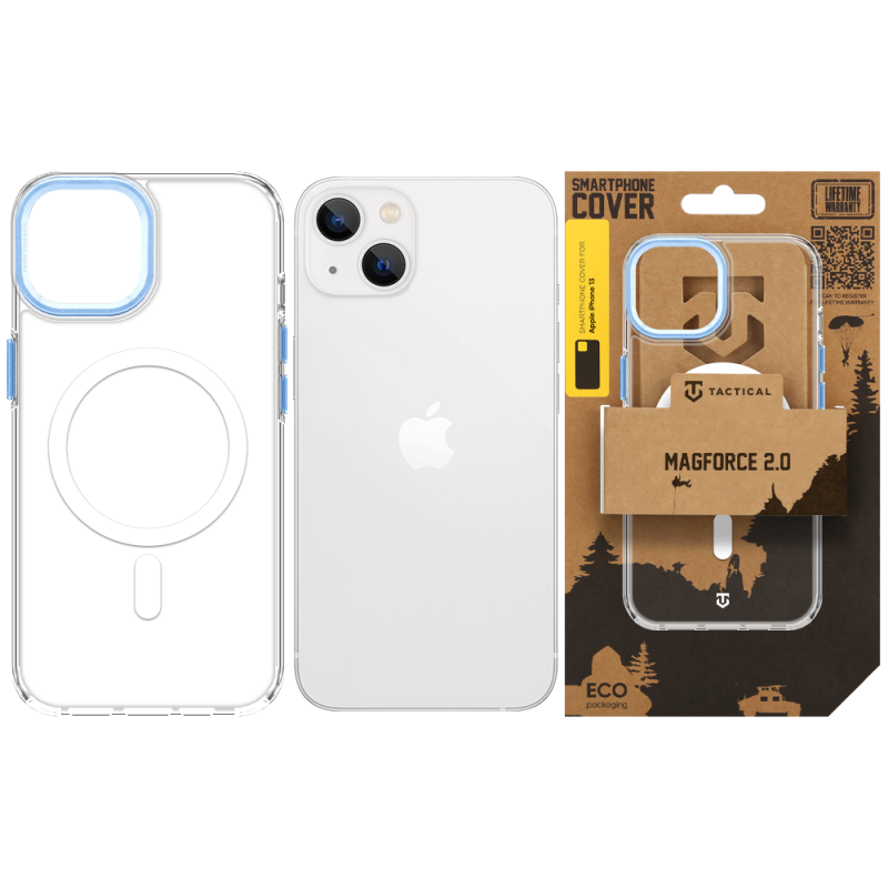Tactical MagForce 2.0 tok az Apple iPhone 13-hoz, kék