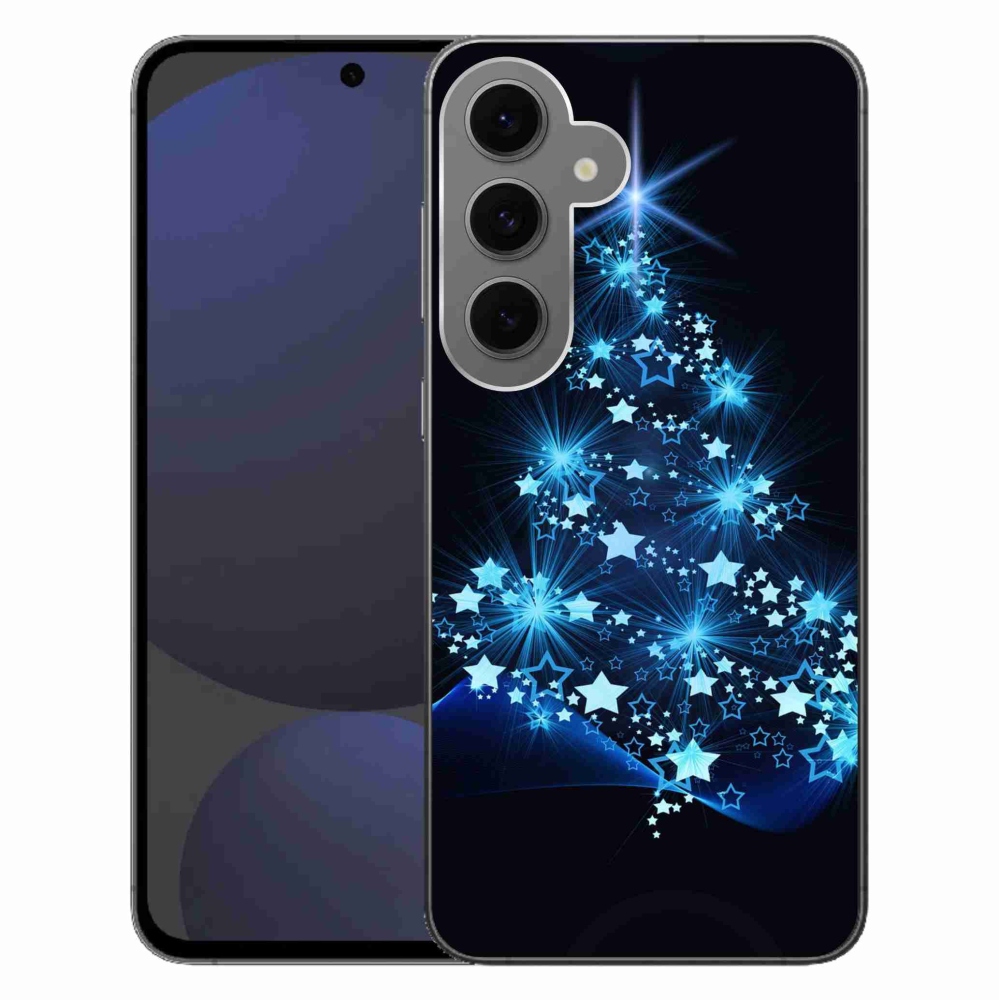 Gél borítás mmCase Samsung Galaxy S24 FE készülékhez - karácsonyfa