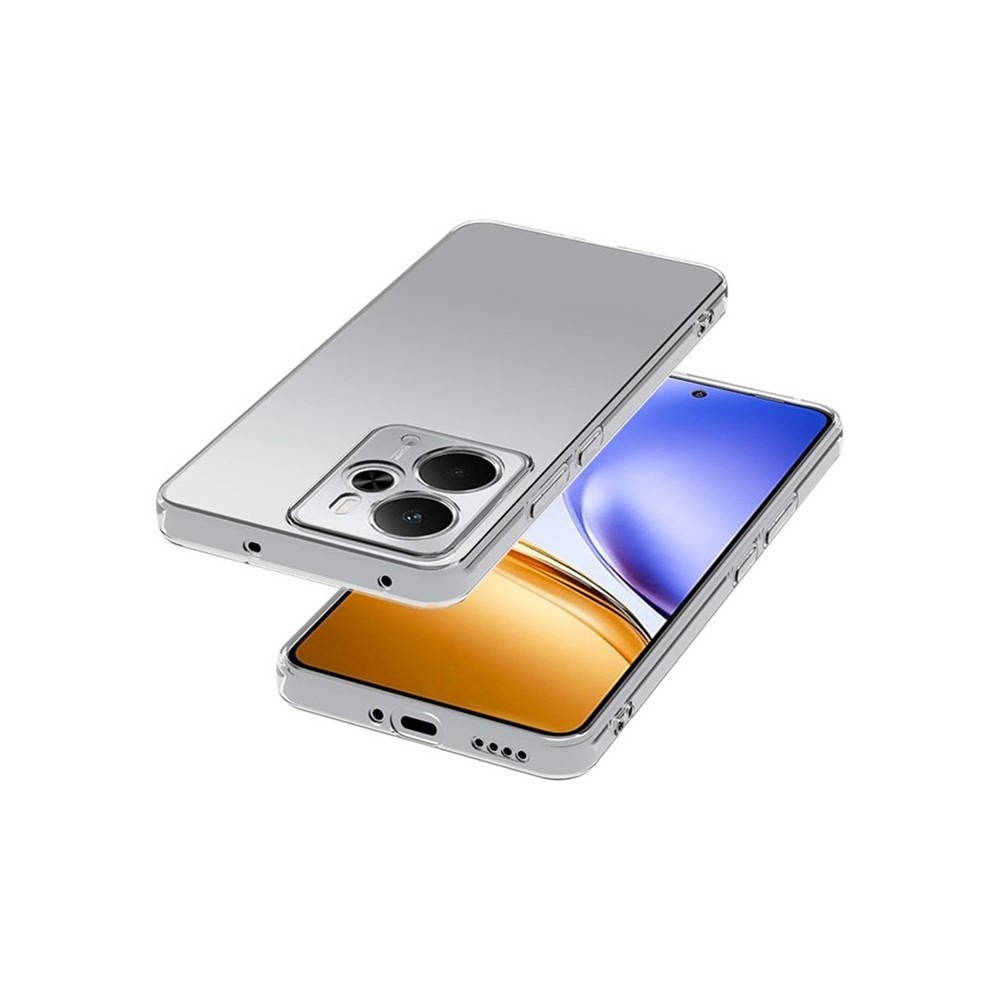 Átlátszó gél tok a Realme 14T 5G készülékhez - átlátszó