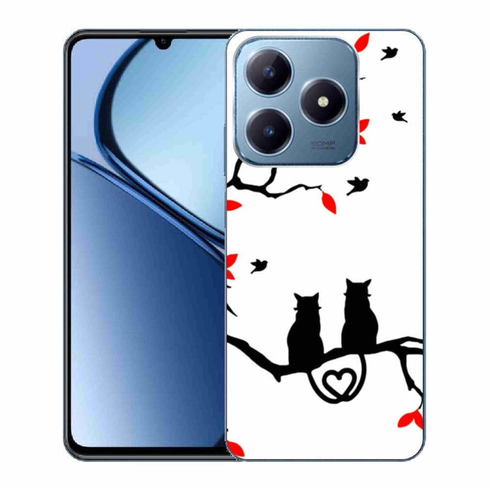 Gél borítás mmCase a Realme C63 készülékhez - macskaszerelem