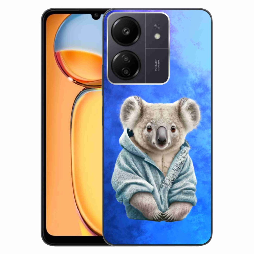 Gél borítás mmCase a Xiaomi Poco C65/Redmi 13C-hez - koala pulóverben