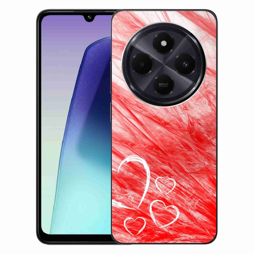 Gél borítás mmCase a Xiaomi Redmi 14C/Poco C75-hez - szív