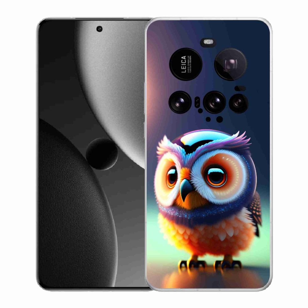 Gél borítás mmCase a Xiaomi 15 Ultra számára - bagoly