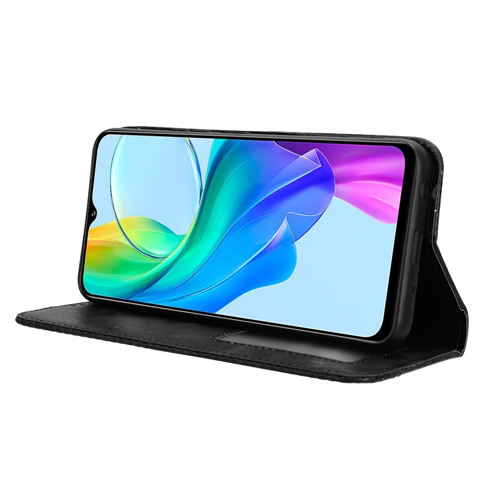 Könyvtáska a Vivo Y28s 5G készülékhez - fekete