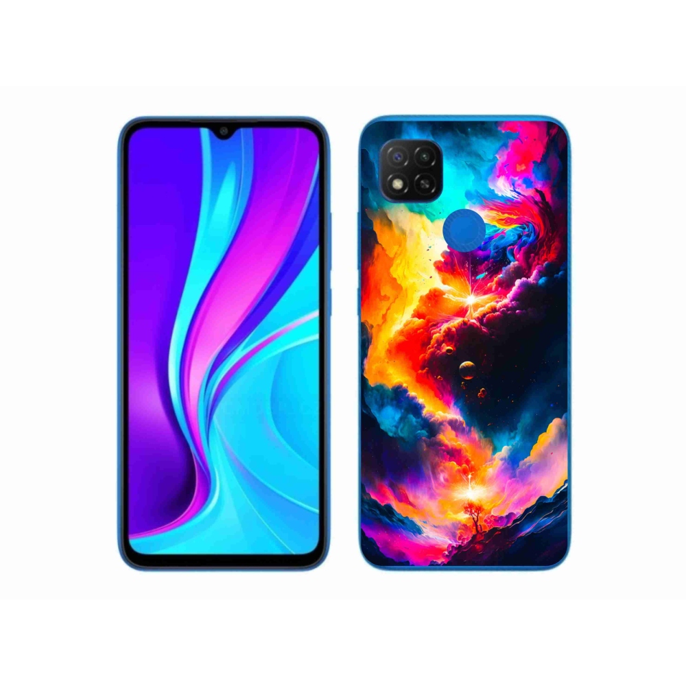 Gél borítás mmCase a Xiaomi Redmi 9C-hez - absztrakt motívum
