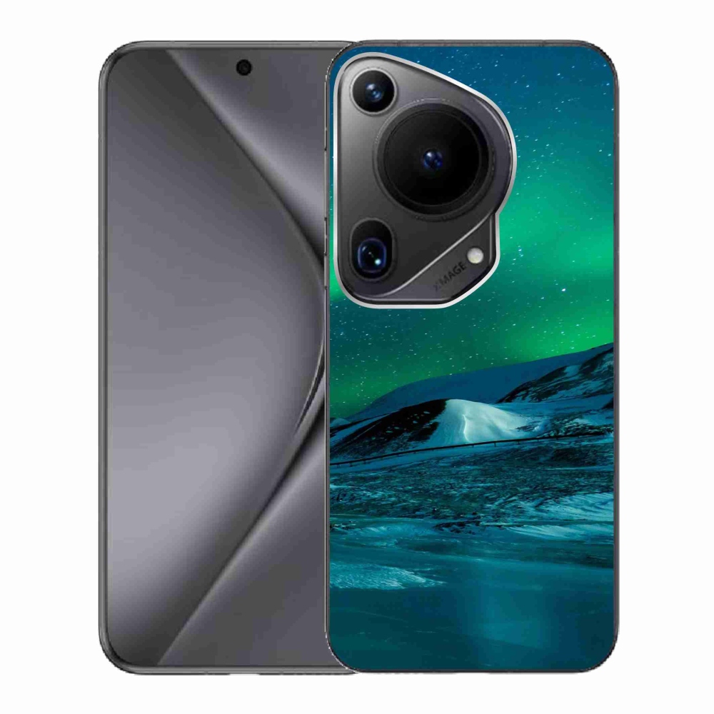 Gél borító mmCase a Huawei Pura 70 Ultra készülékhez - aurora borealis