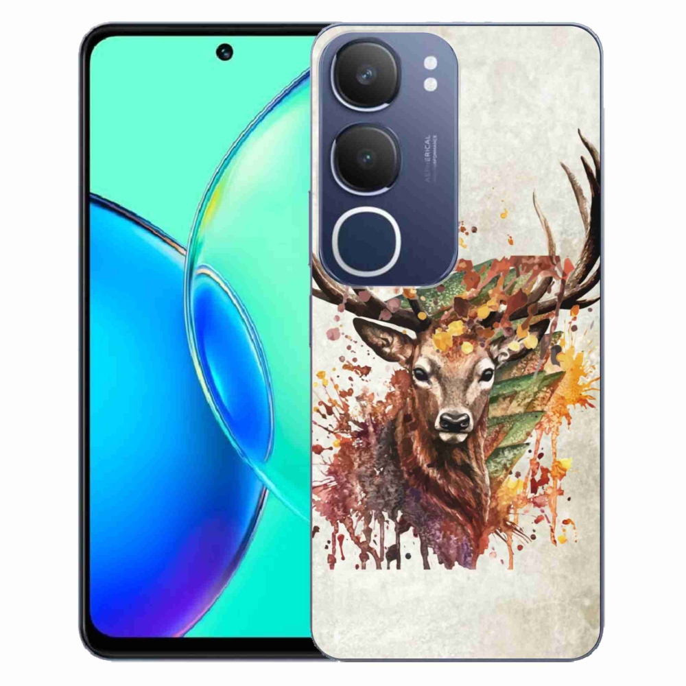 Zselés borítás mmCase a Vivo Y19s készülékhez - szarvas 1