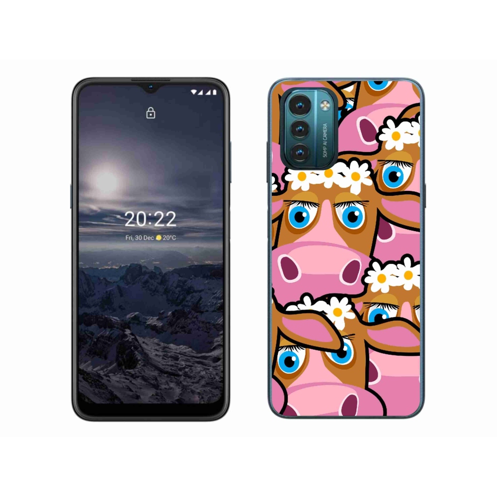 Zselés borítás mmCase a Nokia G11/G21 készülékhez - rajzfilmtehenek