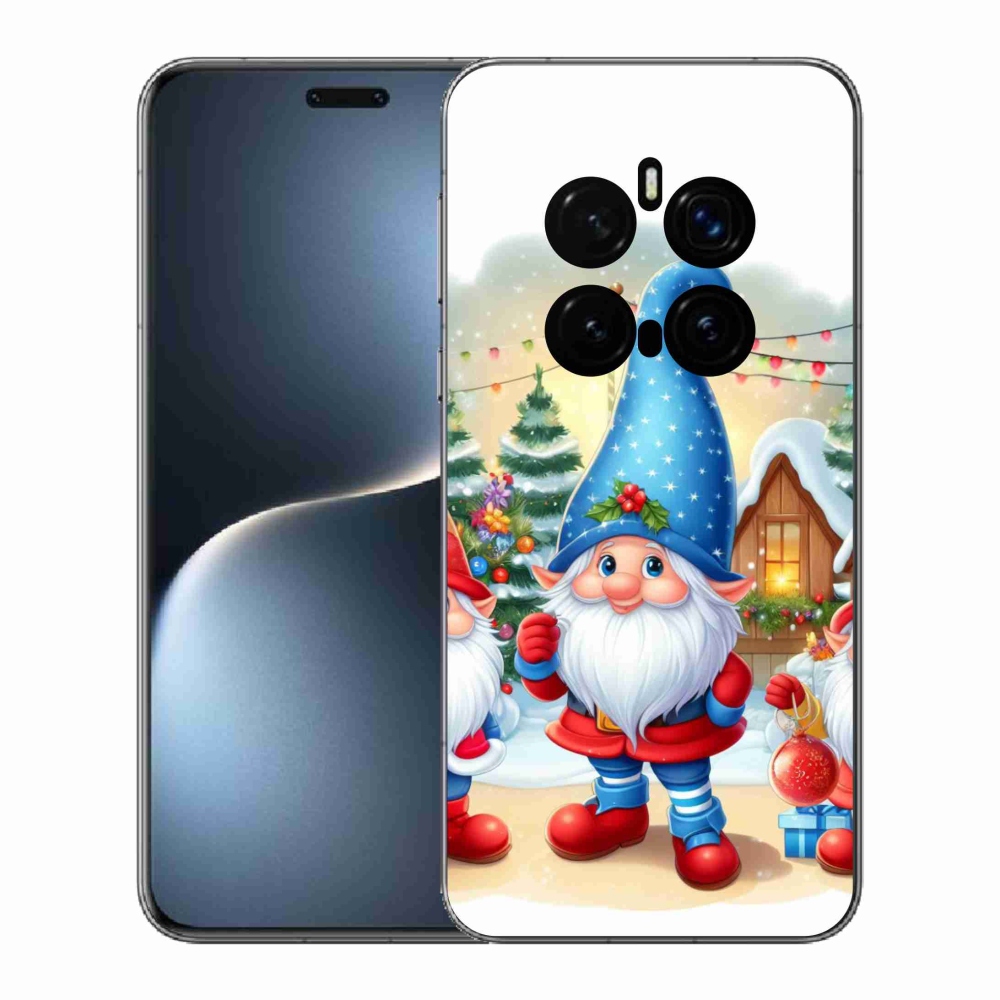 Gél borítás mmCase a Honor Magic 7 Pro 5G számára - Karácsonyi manók