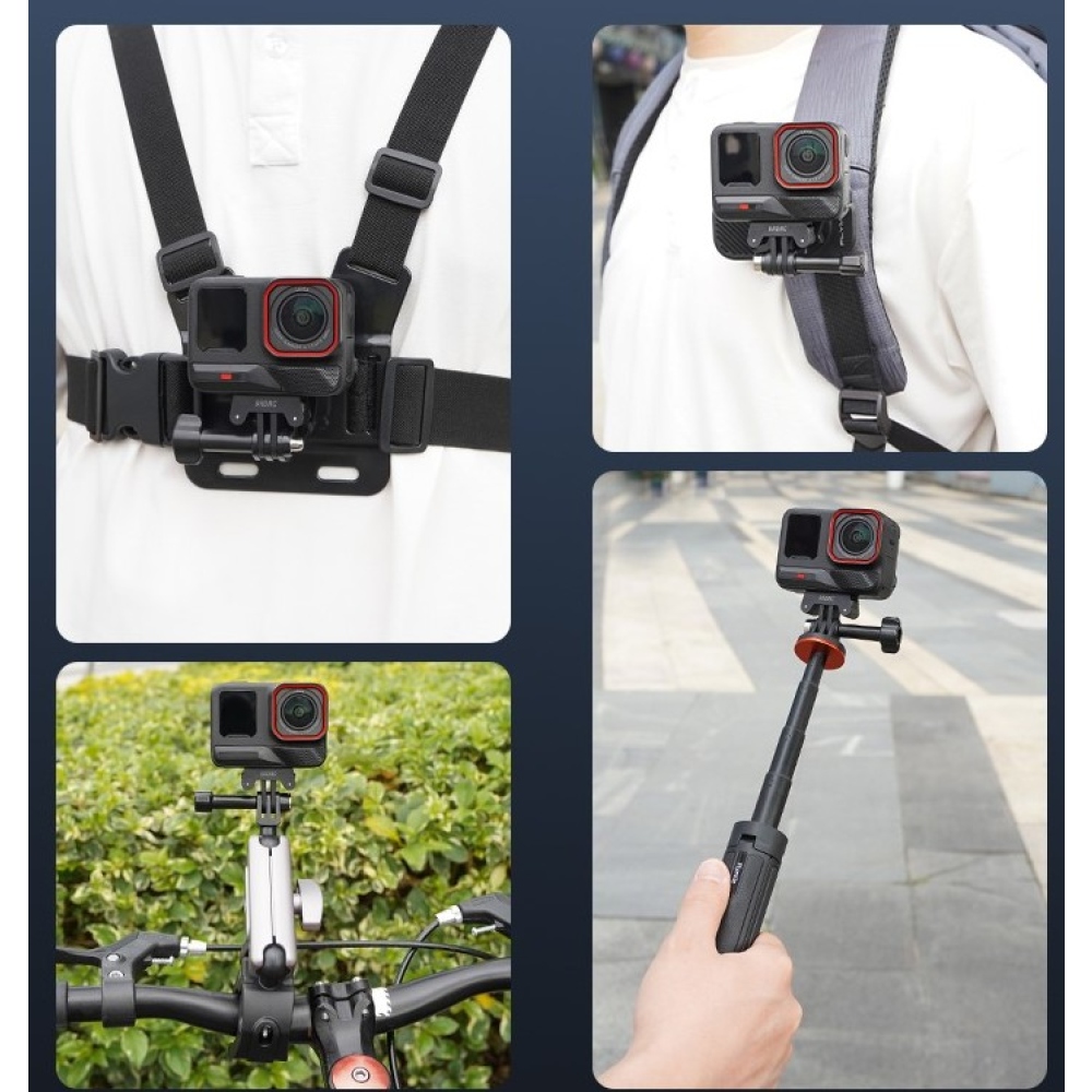 BRDRC mágneses gyorskioldó adapter Insta360 Ace Pro és Ace Pro 2 készülékekhez