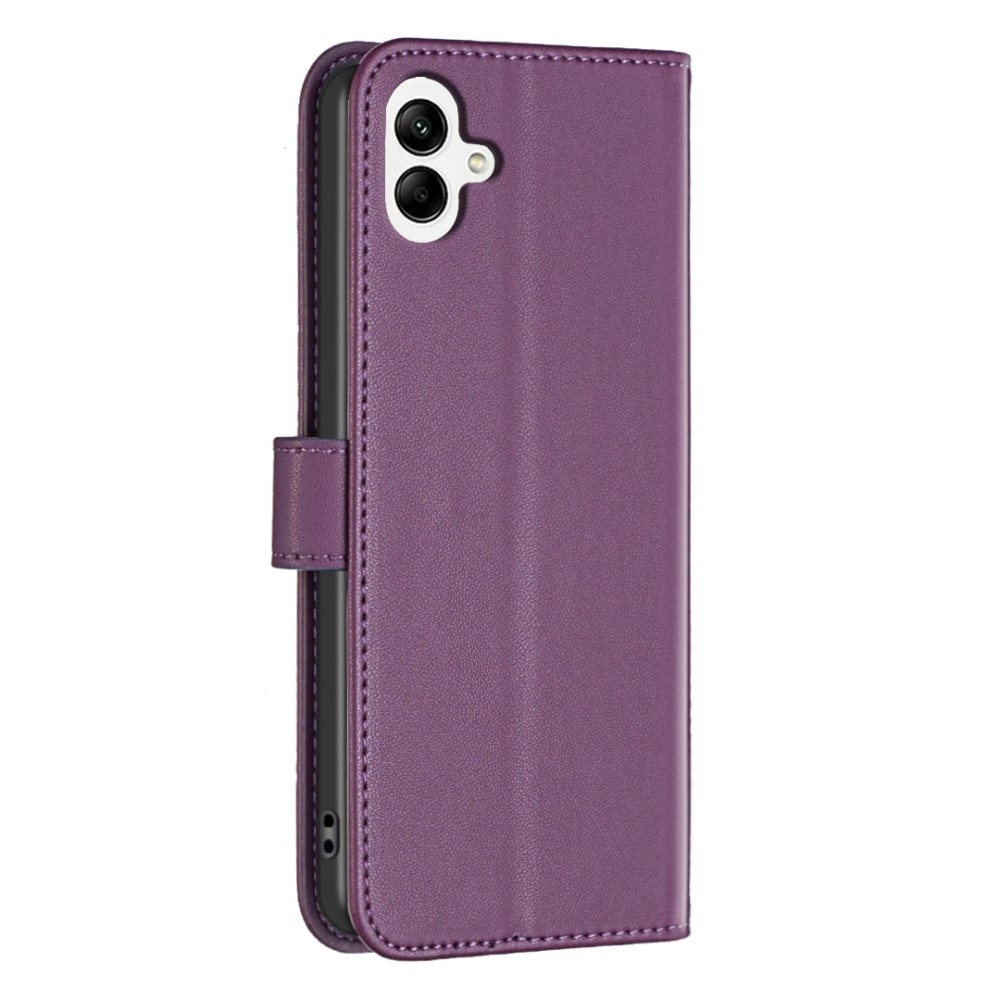 BNF könyv tok Samsung Galaxy A06 4G - sötétlila színben