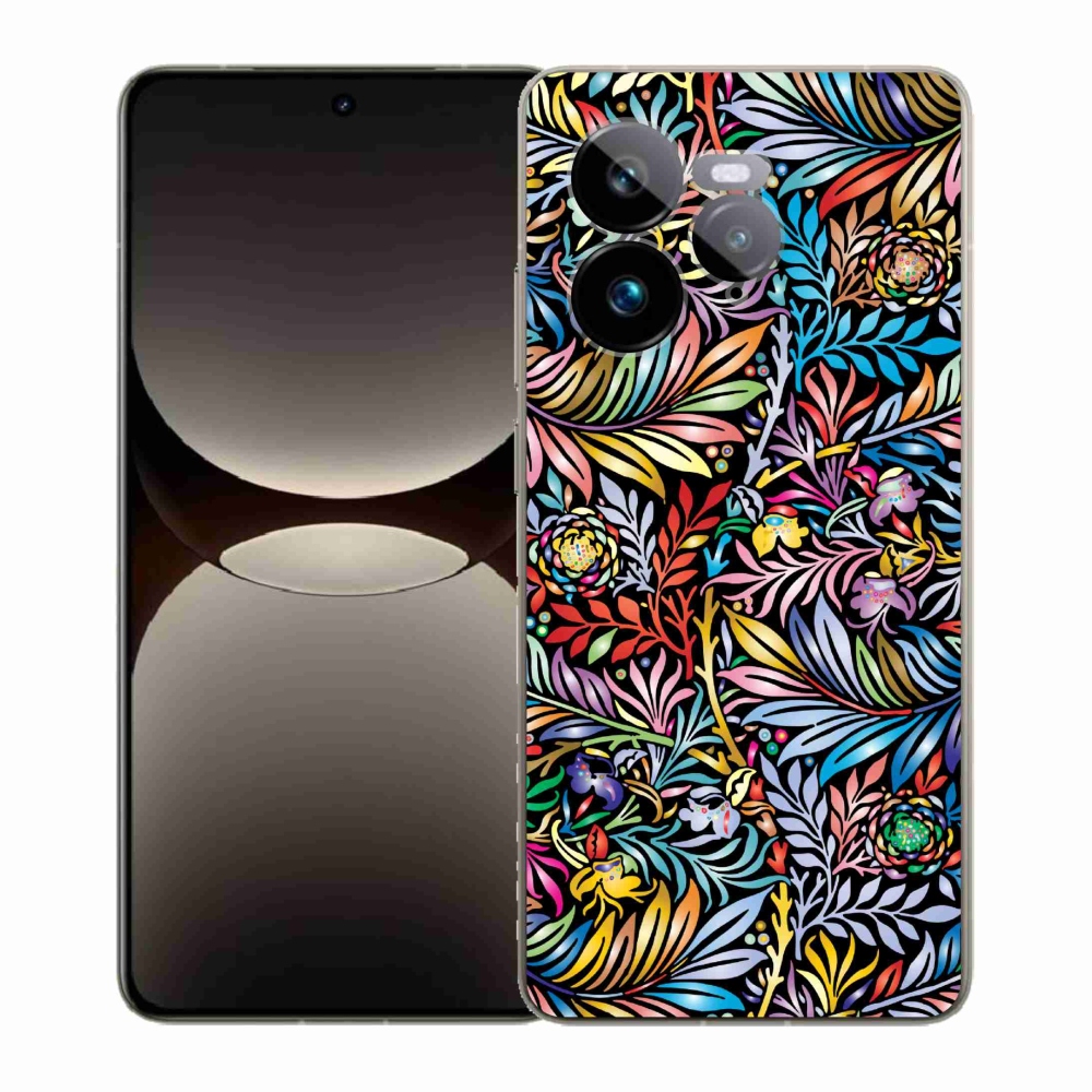 Gél borítás mmCase a Realme GT 7 Pro 5G-n - virágok 5