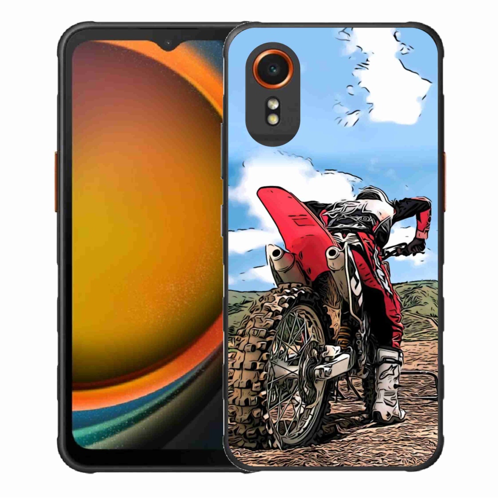 Zselés borítás mmCase Samsung Galaxy Xcover 7 - moto