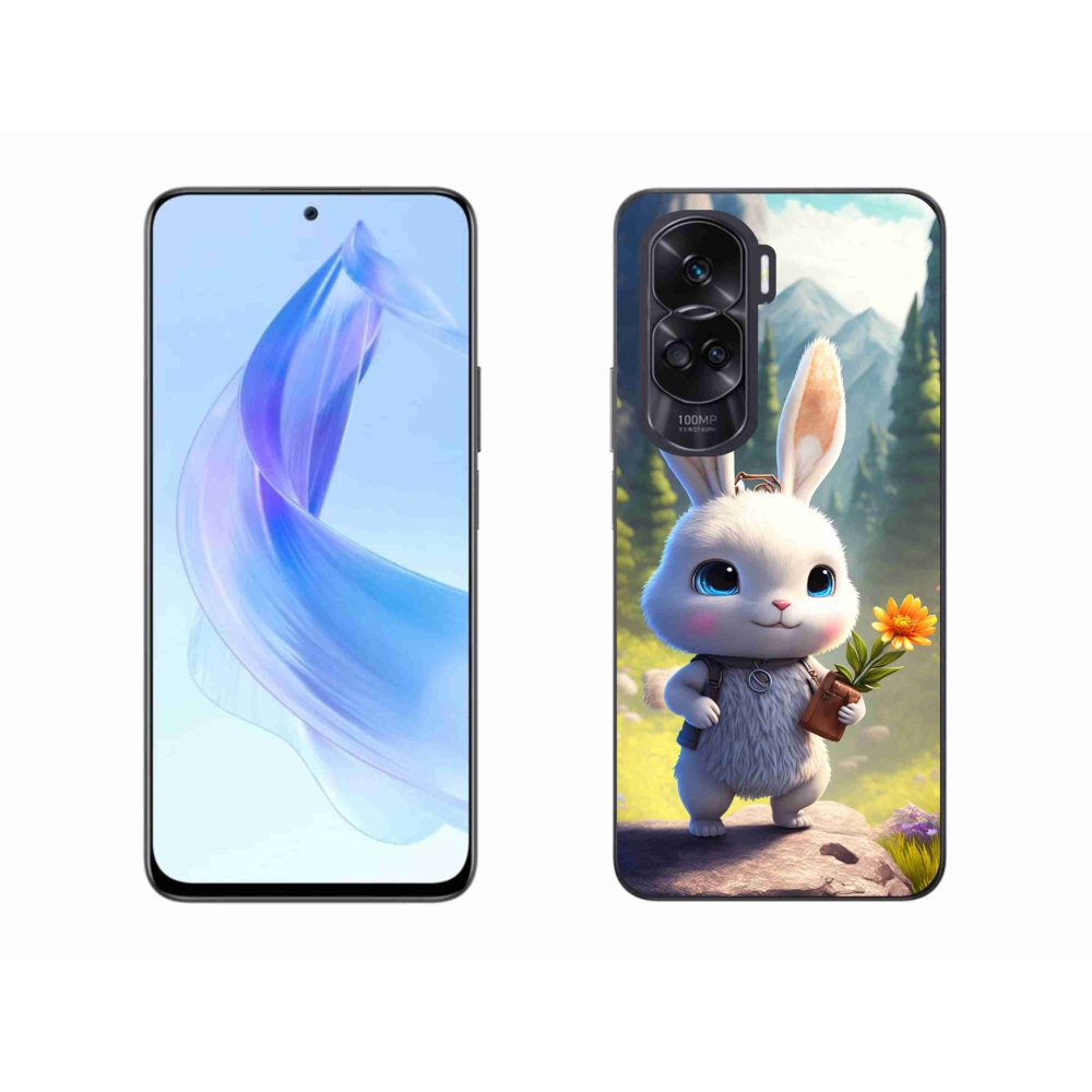 Gél borítás mmCase a Honor 90 Lite készülékhez - aranyos nyuszi