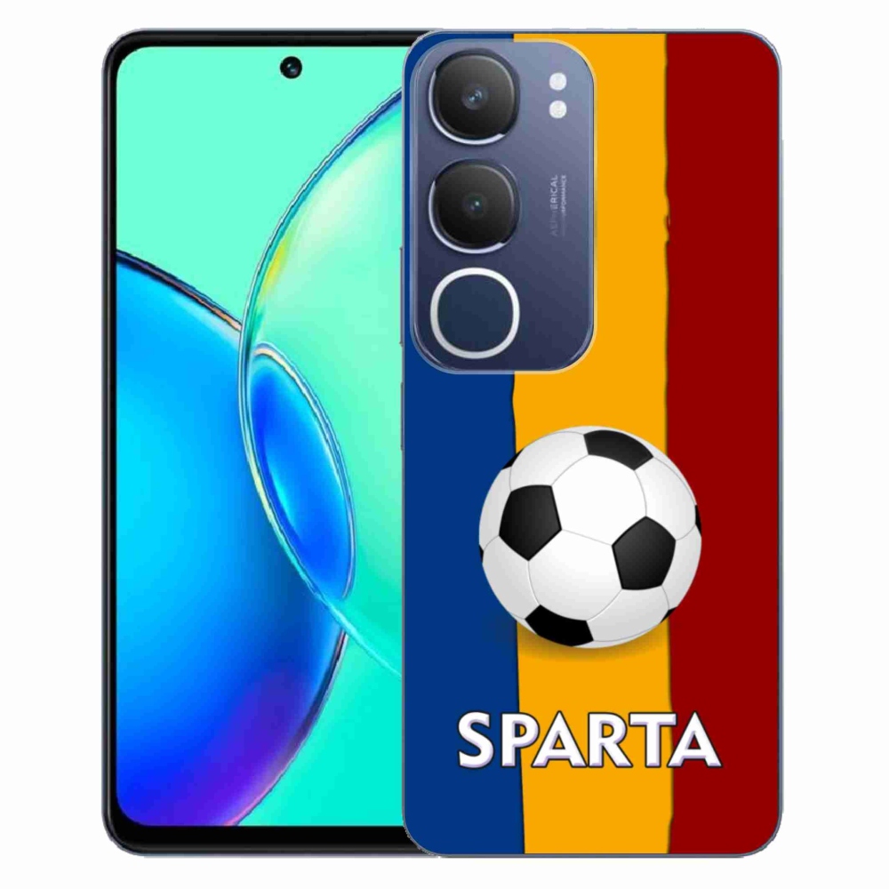 Gél borítás mmCase a Vivo Y19s készülékhez - labdarúgás 1