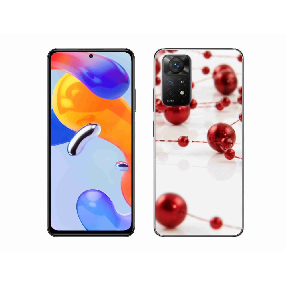 Gél borítás mmCase a Xiaomi Redmi Note 11 Pro 4G/5G-hez - karácsonyi lánc