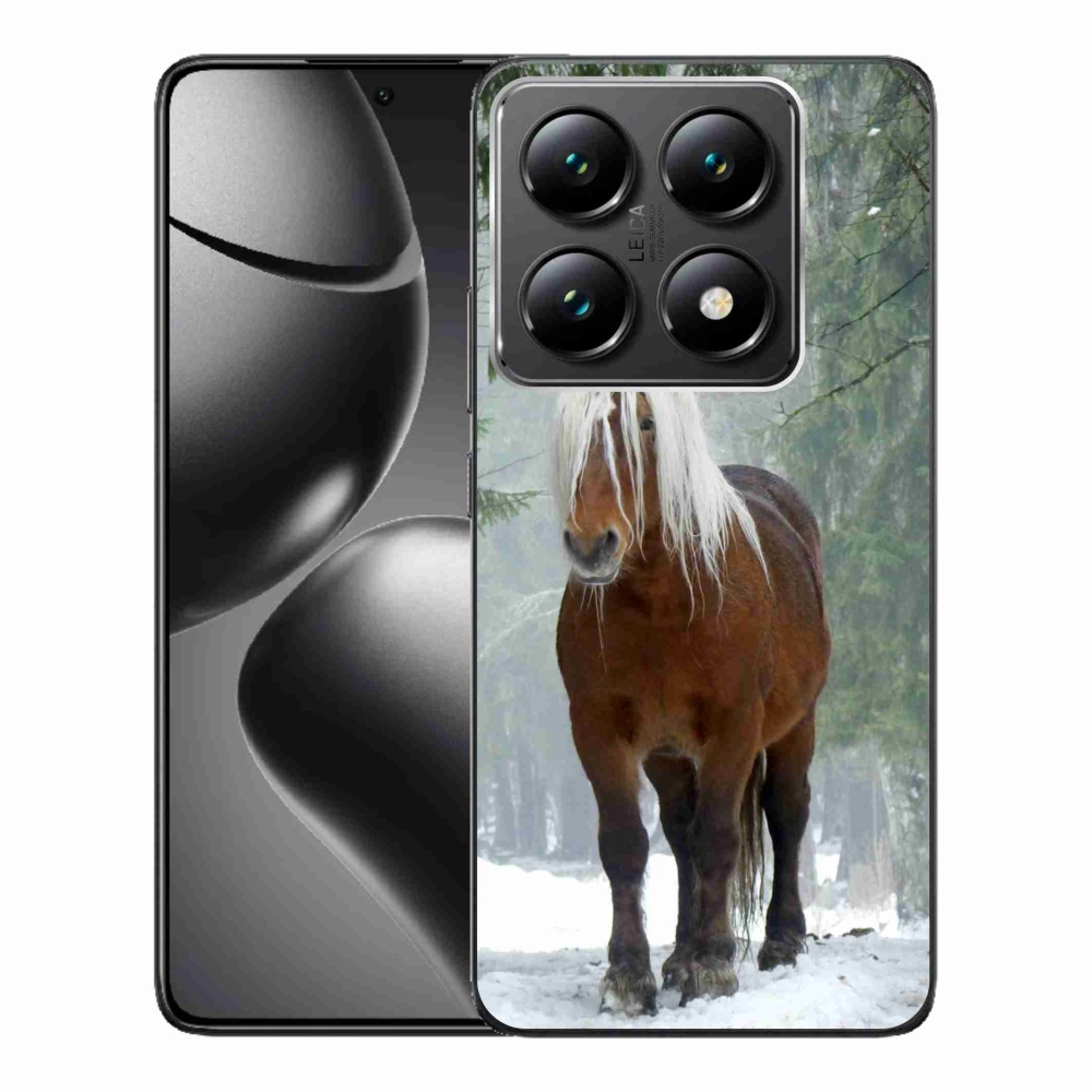 Gél borítás mmCase a Xiaomi 14T Pro számára - ló az erdőben