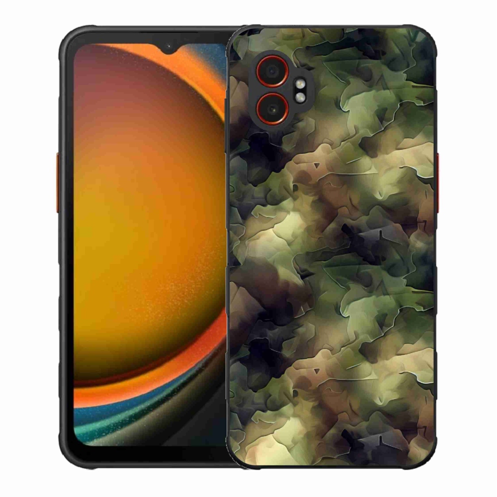 Zselés borítás mmCase Samsung Galaxy Xcover 7 Pro - terepszínű minta 10