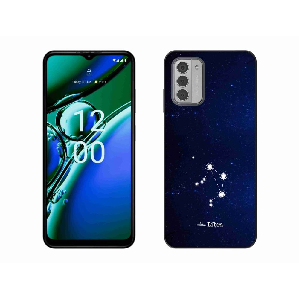 Zselés borítás mmCase a Nokia G42 készülékhez - Libra csillagkép