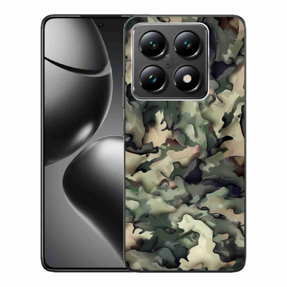 Gél borítás mmCase a Xiaomi 14T-hez - terepszínű minta 9