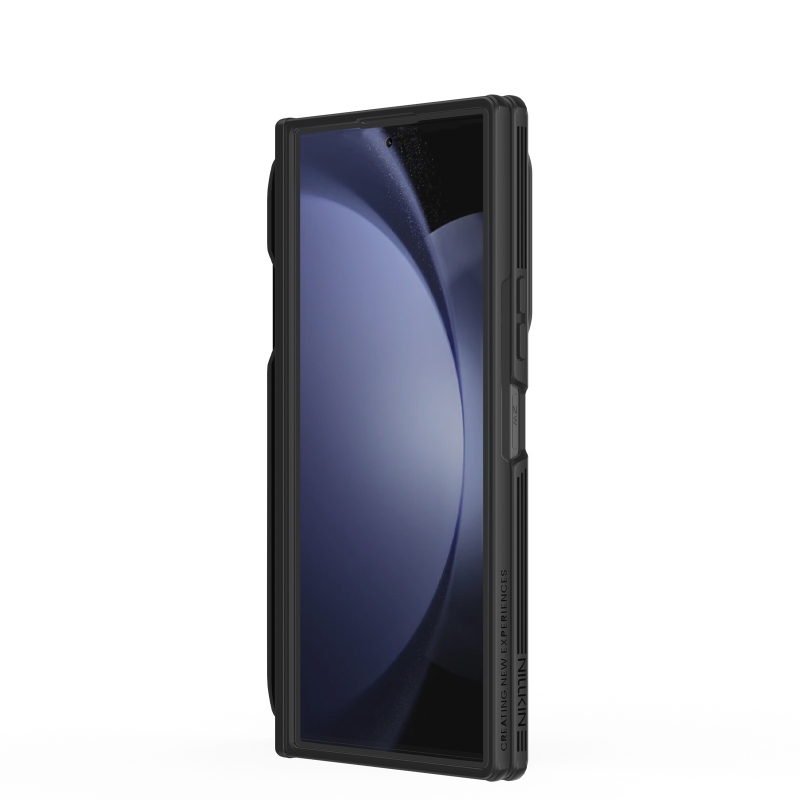 Nillkin CamShield Prop mágneses tolltartóval (átlátszó lencse) hátsó tok a Samsung Galaxy Z Fold 8-hoz, Ultra Black