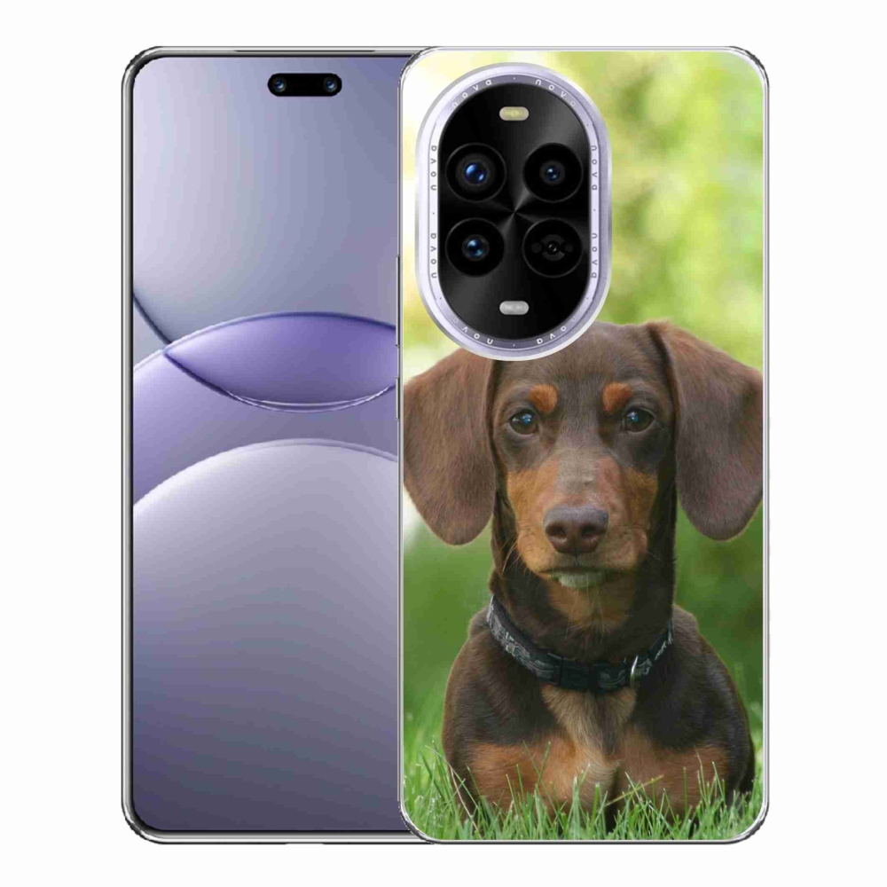 Gél borítás mmCase a Huawei Nova 13 Pro 5G-hez - barna tacskó