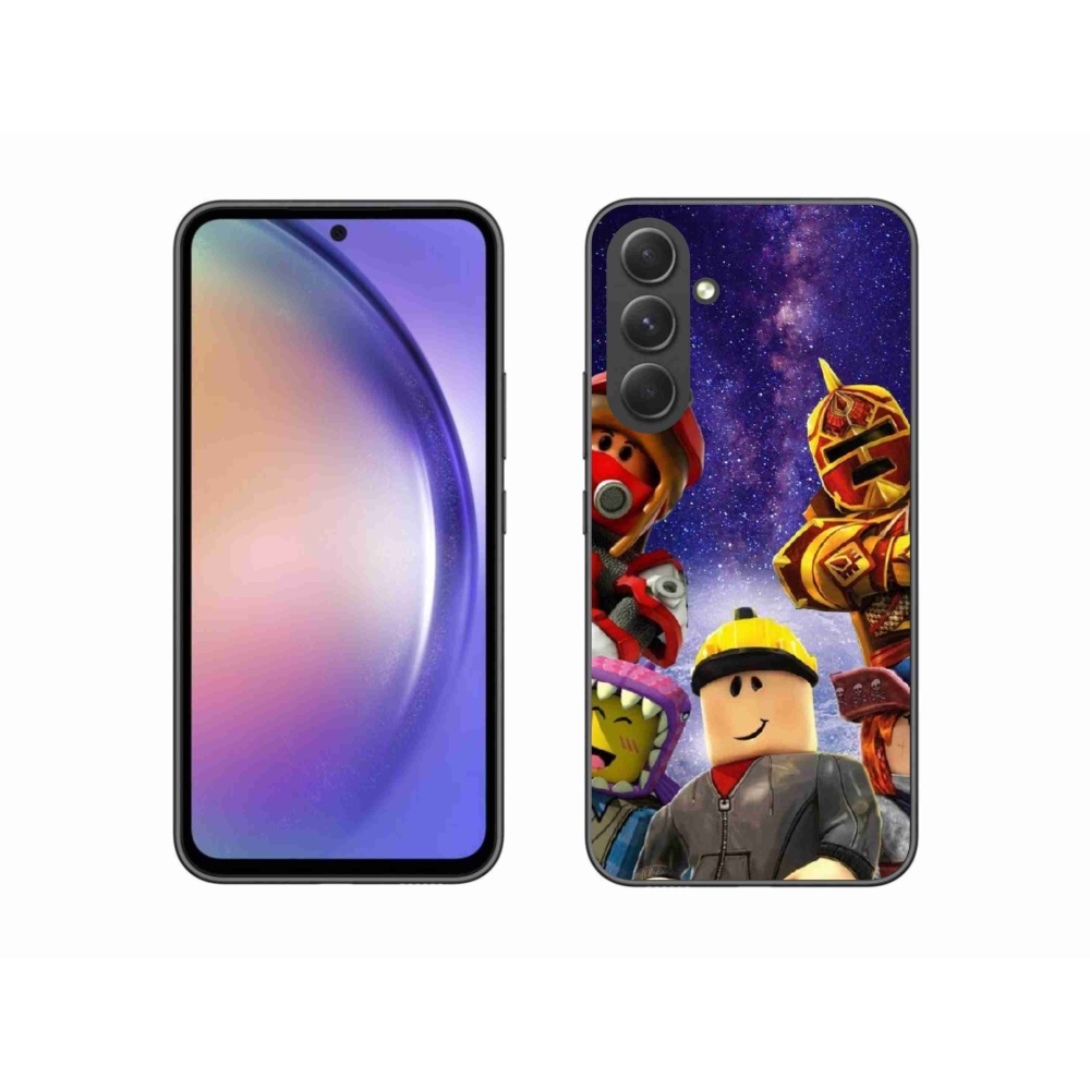 Gél védőburkolat mmCase Samsung Galaxy A54 5G - roblox 3