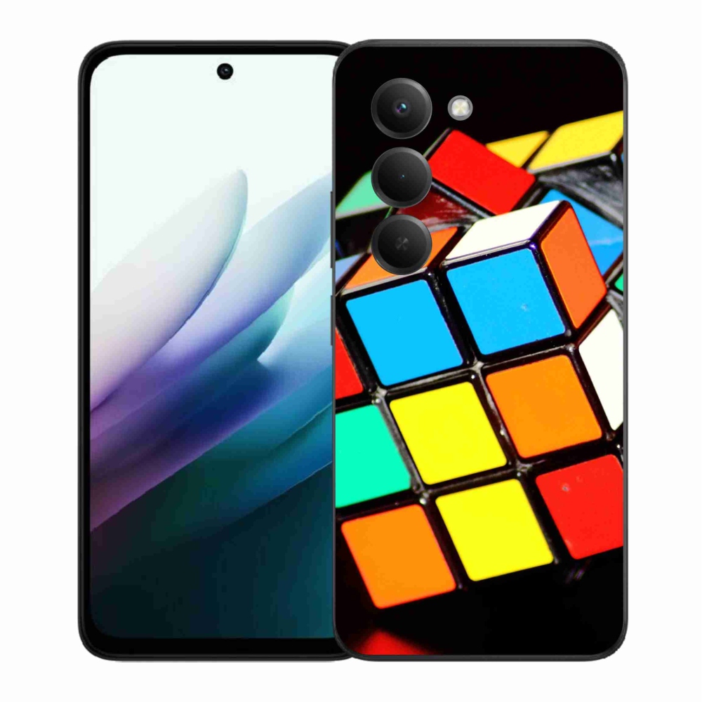 Gél borítás mmCase a Xiaomi Redmi 15 4G/5G (171mm) - rubik kocka számára